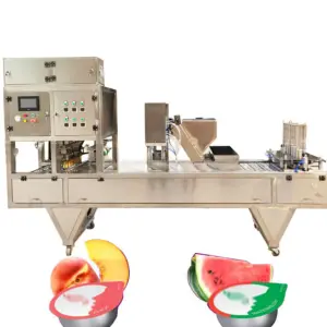 Automatic Linear Nespresso Coffee Capsule K Cup Filling and Sealing Machine