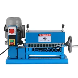 Wire Stripping 38MM Electric Wire Stripping Machine for Scrap Copper Recycling