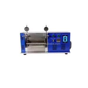 Small Heat Roll Press Machine for Lithium Ion Battery Electrode Calendering