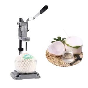 Commercial Young Coconut Opener Machine/fresh Coconut Drill Opener/ Green Coconut Drinking Press Hole Drilling Equipment