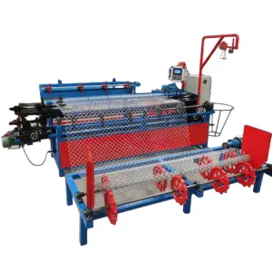 Manual Hand Operated Chain Link Mesh Fencing Making Machine Weaving Machine