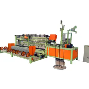 Automatic Chain Link Wire Mesh Weaving and Fence Making Machine