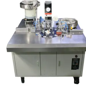 Automatic Fabric Covered Button Badge Making Machine