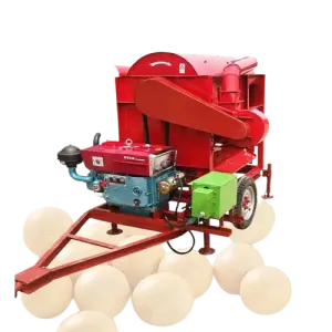 Small Soybean Threshing Machine Dry Beans Harvester and Threshing Machine Dry Soy Beans Peeling Machine