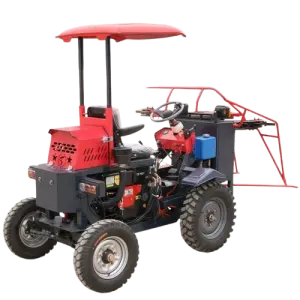 2025 Sugarcane Mini Combine Harvester Machine Small Suger Cane Cutting Machine