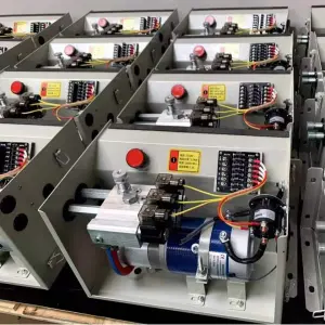 12V 24V Flying Wing Vehicle Hydraulic Power Unit with Integrated Oil Tank Two-Way for Wing Van Truck