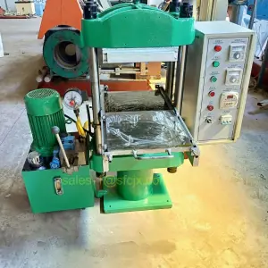 25 Ton Rubber Product Making Machinery / Rubber Vulcanizer Machine