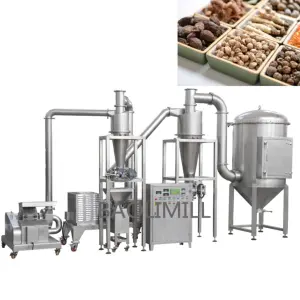 Ultra Fine Stainless Steel Spice Salt Making Machine Spices Powder Grinding Grinder Pulverizer Mill 10-2000kg Capacity