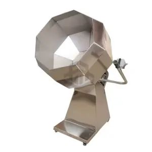 Octagon Peanut Seasoning Coating Machine Good Performance for Seasoning Processing