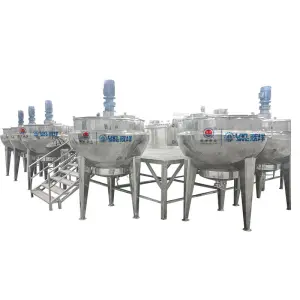 Mushroom Chili Sauce Processing Plant 1-10t Beef Sauce Production Machine Seasoning Manufacturing Machine