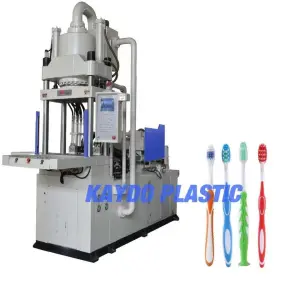 Two Color Toothbrush Injection Molding Machine in Vertical Type Plastic Machine