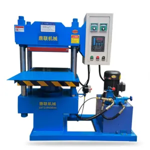 Automatic 25-ton Vulcanizing Machine with Pump & Motor for Rubber Products 11kw 380V Silicone Flat Oil Press