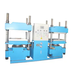 XLB600 600 Automatic Vertical Double Station Vulcanizing Machine for Manufacturing Plant Rubber Tyre Including Bearing Pump