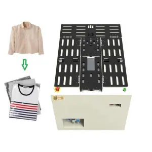 Automatic Garment Cloth Shirt Tshirt Packing Machine Clothes Folder Folding Machine