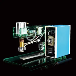 One Way Coffee Valve Machine Valve Applicator,Semi-Auto Coffee One Way Degassing Valve Applicator Machine