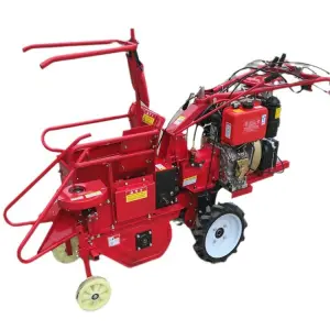 Diesel Self-Propelled Single-Row Corn Harvester Household Small Corn Straw Crushing Returning Machine with Core Engine Component