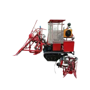 Agricultural Mini Harvester Walking Tractor Small Sugarcane Cutting Machine for