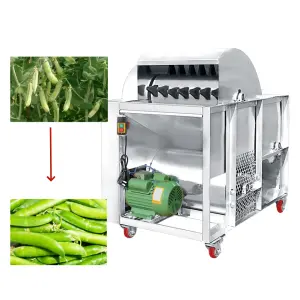 Power Fan Green Peas Picker Green Beans Peas Mung Soybean Harvester Edamame Picker for Green Pea Picking Machine