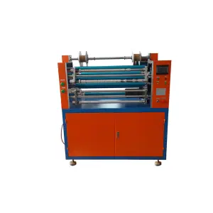 Customized Professional Thermal Transfer Ribbon Cutting Machine Automatic Barcode Ribbon Slitter Rewinder Machine