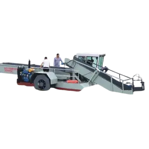 Automatic Water Weed Harvester River Floating Garbage Collecting Cleaning Boat Lake Hyacinth Collector Machine