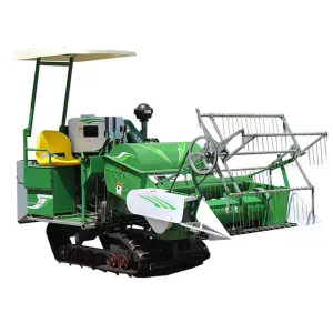 2024 WSL 3000sqm/H Automatic Rice Harvester Harvesters Machine for Rice