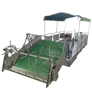 Small Model Floating/underwater Aquatic Plants Cutting Cleaning Machine/harvester/pontoon Boat