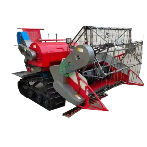 of Mini Rice Combine Harvester Wheat Harvesting Machine for Nigeria