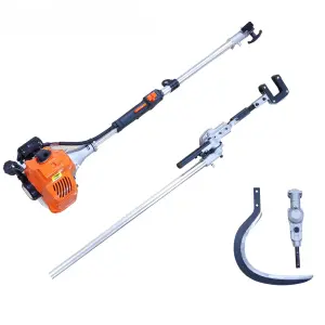 26cc Long Pole Oil Palm Cutter Industrial Grade 2 Stroke Aluminum Chassis High-quality Fruit Harvester Machine for Oil Palm