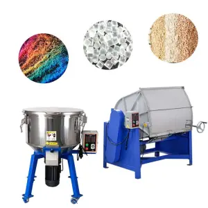 Horizontal Mixer Vertical Color Mixer Pvc Scraps Powder Plastic Pe Pp Mixing Machine