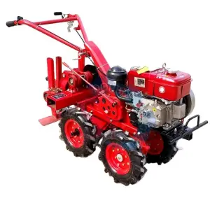 Multifunction Small Hand Tractor Drive Garlic Picking Harvesting Machine/Garlic Harvester Equipment