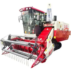 2024 Fm World Second Hand 4LZ-5.0E Rice Combine Harvester Machine