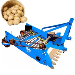 Automatic Potato Harvester Machine Two Row Onion Harvester Machine Onion Harvesting Machine
