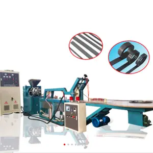 Refrigerator door seal magnet strip extrusion machine