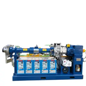 90mm20D Cold Feed Rubber Extruder Machine Efficient Rubber Extrusion Equipment