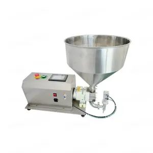 Semi-automatic Desktop Cheese Sauce Rotor Pump Dosing Filling Machine