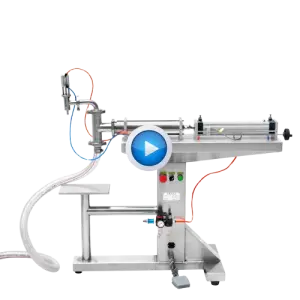 Floor-standing Oil Peanut Butter Cosmetic Cheese Sauce Yogurt Liquid Filling Machine