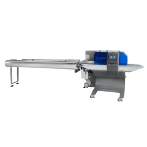 Automatic Horizontal Pillow Plastic Bag Cheese Chunks Wrapping Packing Flow Packaging Machine