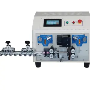 Automatic 7MM 8 Multi-core Cable Cutting Stripping Wire Manufacturing Equipment Stripping Machine