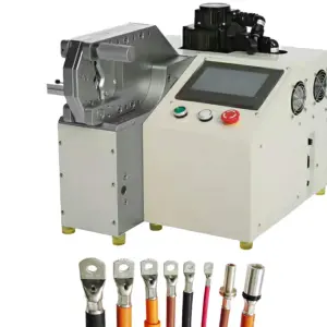150KN Hexagonal Applicator Electric Mute Cable Terminal Crimping Machine Change-Free for Cable Manufacturing Equipment