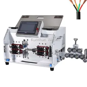 WEJION 4-30mm2 Automatic Multicore Cable Cut and Strip Machine Sheath Cable Wire Cutting Stripping Machine