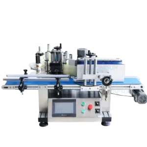 ZONESUN ZS-TB150 Desktop Automatic Sticker Round Can Glass Wine Bottle Round Bottle Labeling Machine