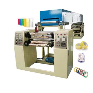 Small Bopp Plastic Film Adhesive Tape Coating Machine Tape Printing Slitting Rewinding Machine Tape Making Machine