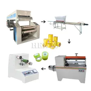 Paper Tape Making Machine / Medical Adhesive Tape Making Machine / Tape Making Machine Adhesive Tape Slitting