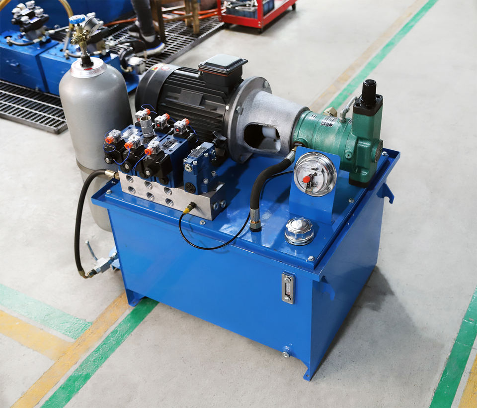 220-volt 40-liter Fuel tank Two-way Electromagnetic Valves 3 Kilowatts 220-volt Three-phase Electricity Hydraulic Station