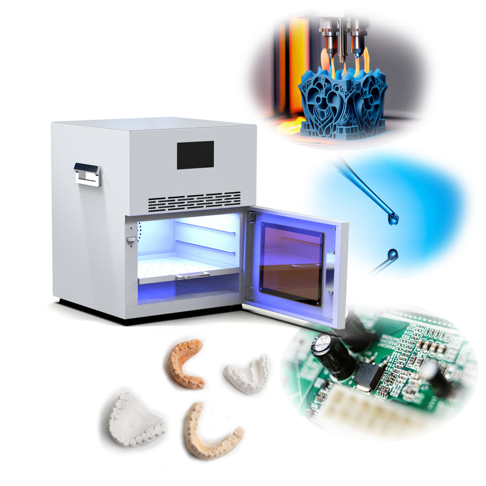 LED UV Curing Oven for Laboratory Medical Electronic Glue Adhesive Resin Curing with Cold Light Source
