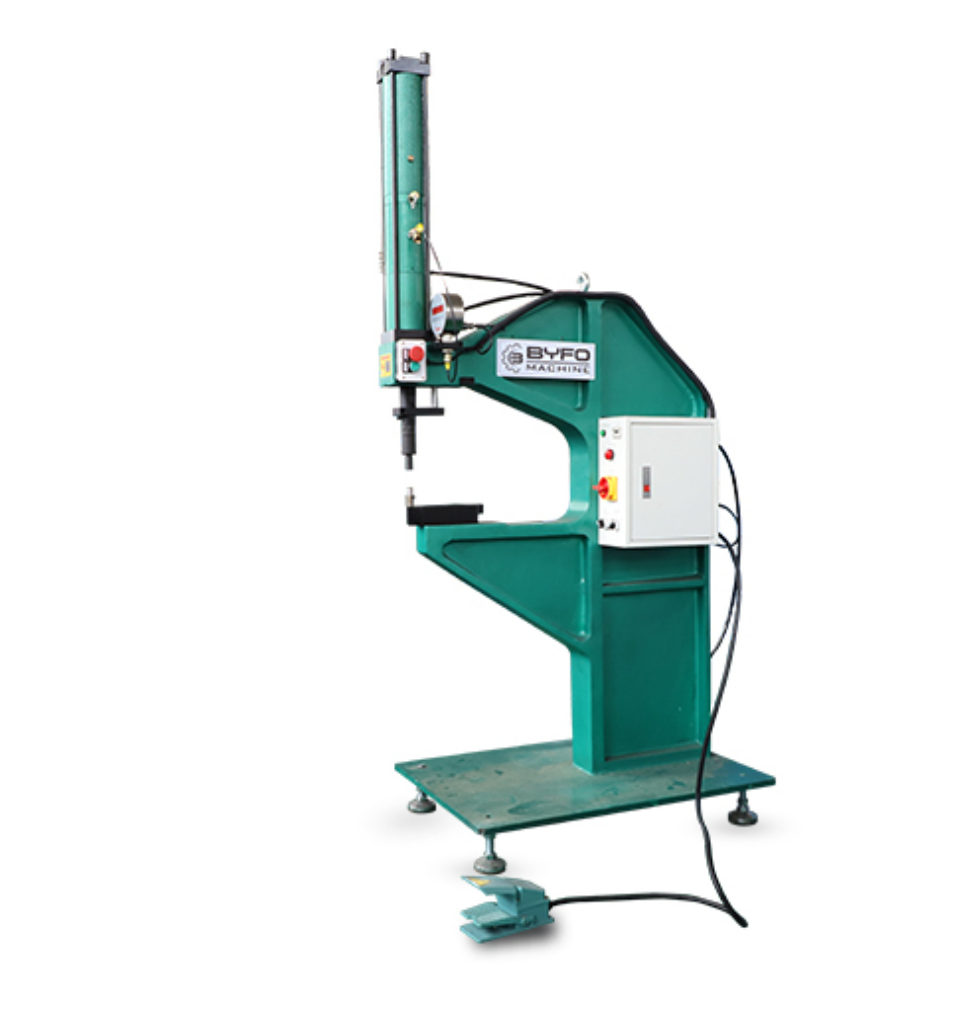 Automatic Pneumatic Sheet Metal Clinching Rivet Press Making Riveting Machine