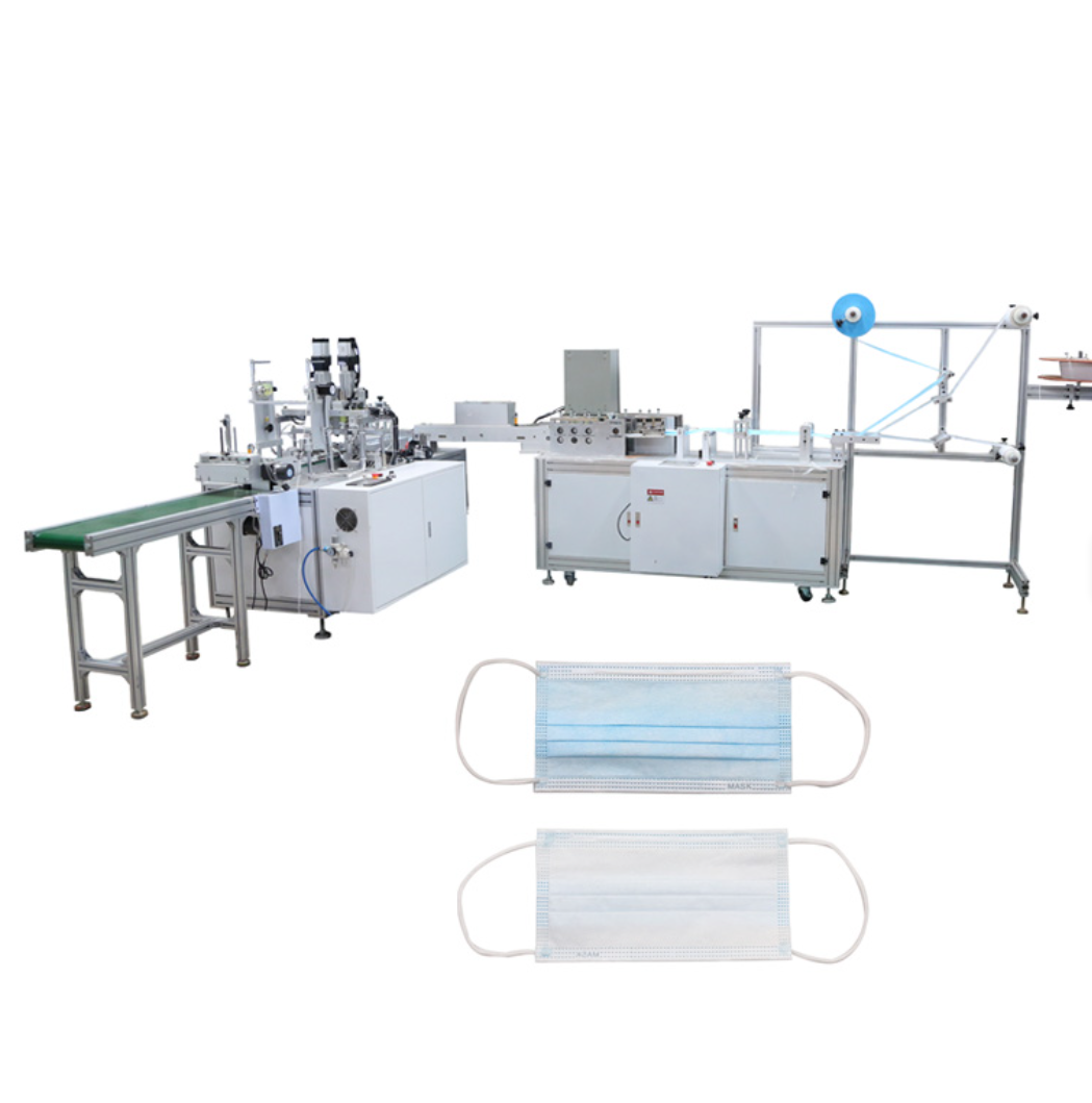 Automat Disposable 3ply Face Surgical Medical Ultrasonic Mask Making Machine