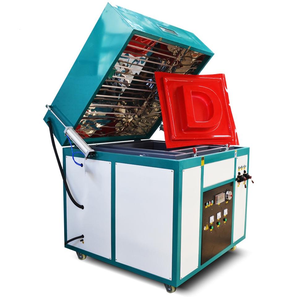 1200*1200mm Acrylic Vacuum Forming Machine Make Outdoor Acrylic Light Box Sign and Letters