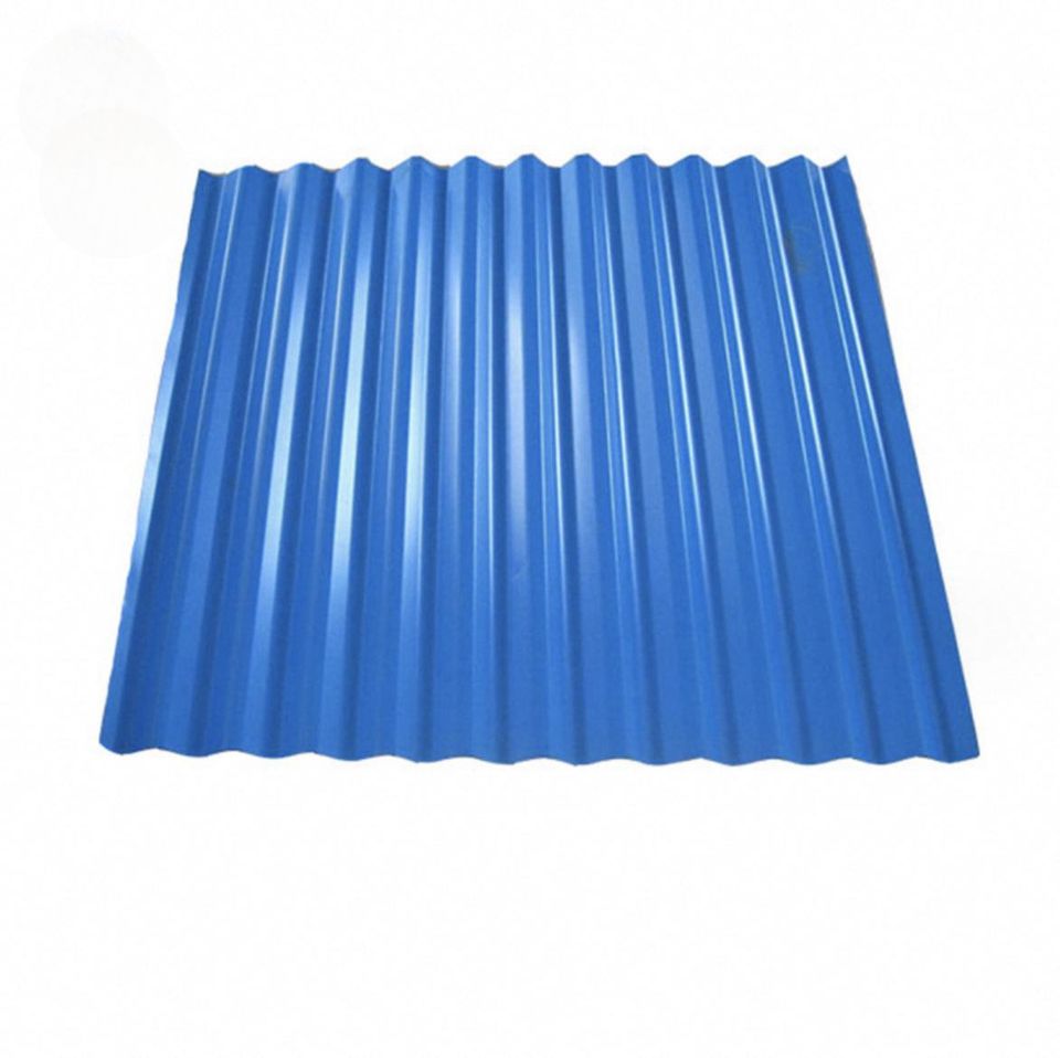 RAL 9005 PVDF Coated Galvanized Corrugated Sheet | 0.25-1.0mm | Weather-Resistant Roofing & Cladding