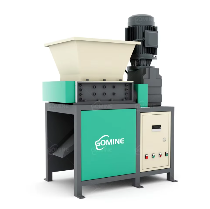 High Efficiency Shredder Machine Waste Plastic Film Woven Bag Double Shaft Mini Shredder Machine (model B300)